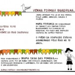 Convite - formação de quadrilha pelos espaços livres