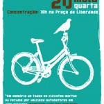 Pedal do Silêncio em cinco cidades brasileiras